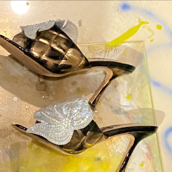 The Gift Quilted Heeled Slipper 7 - Picture 7 of 10